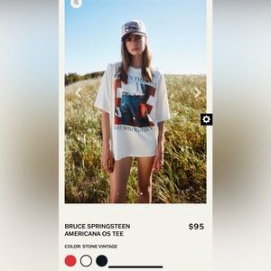 Daydreamer Bruce Springsteen Born In
The USA Tee - OS - Oversized